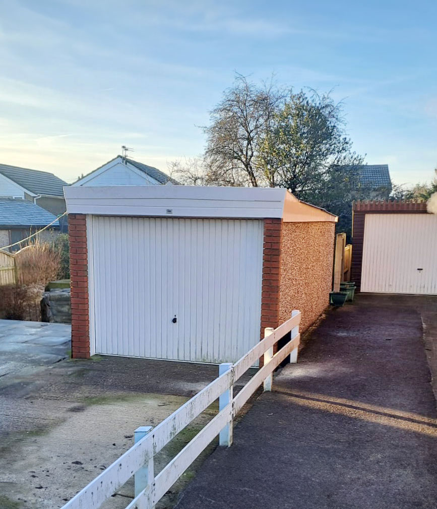 refurbed concrete garage